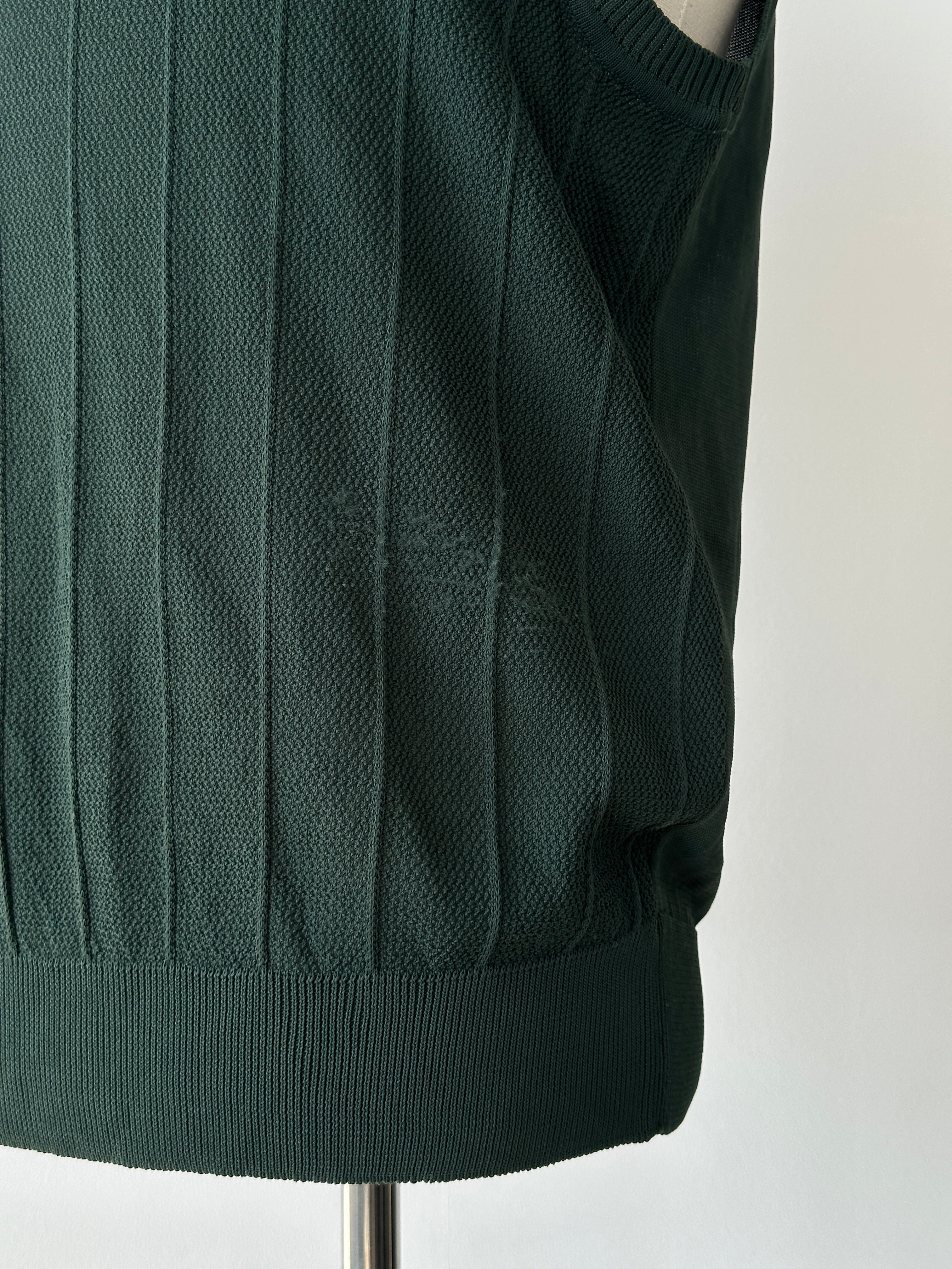 Yves Saint Laurent 2000s Sleeveless V Neck Jumper - S