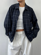 Yves Saint Laurent Check Logo Bomber Jacket - L - SYLK