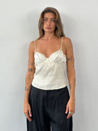 Rental Giorgio Armani 1990s Silk Ruched Top - M - SYLK