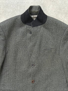 Loro Piana 1990s Wool Cashmere High Neck Blazer - 38R/L - SYLK