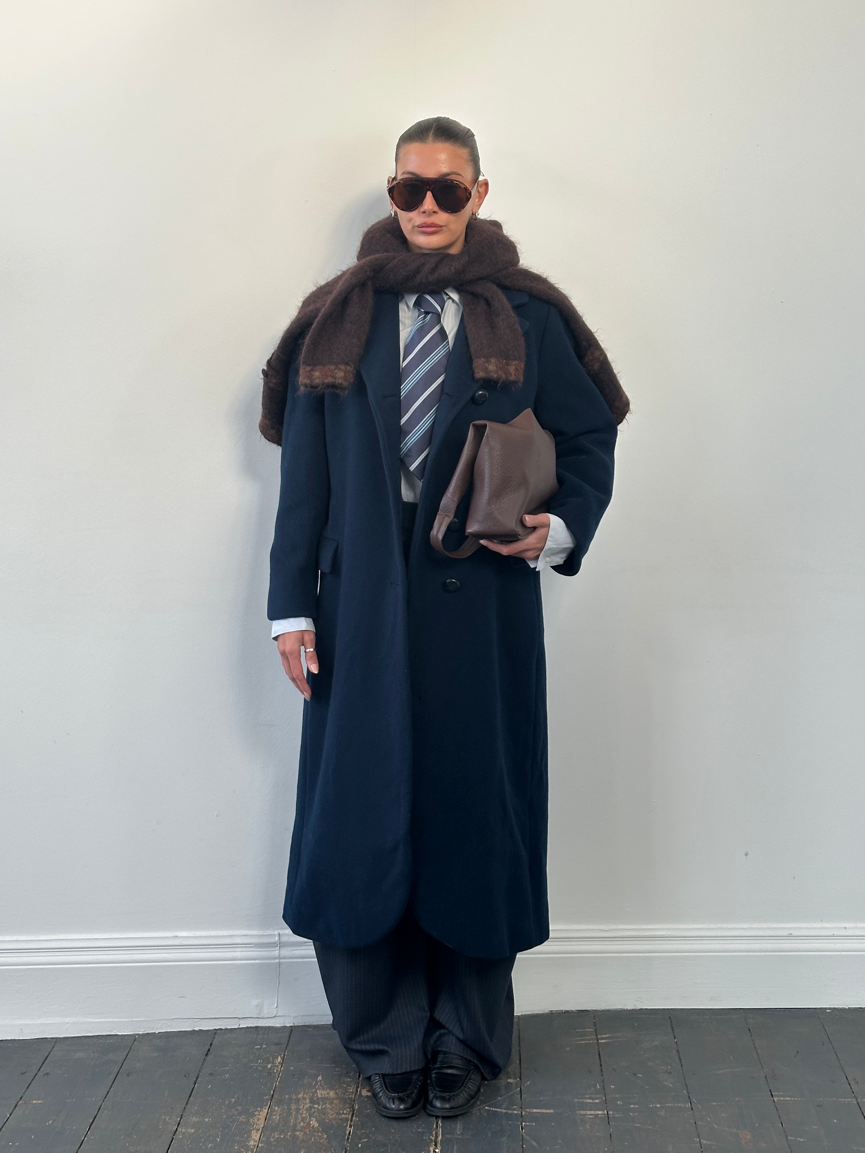 Christian Dior 1970s Pure Wool Single Breasted Coat - M - SYLK