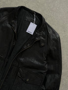 Conbipel Leather Bomber Jacket - S/M - SYLK