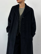 Vintage Wool Alpaca Single Breasted Floor Length Coat - M/L - SYLK