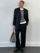 Yves Saint Laurent Pour Homme 1990s Pure Wool Single Breasted Suit - 40S/W32 - SYLK