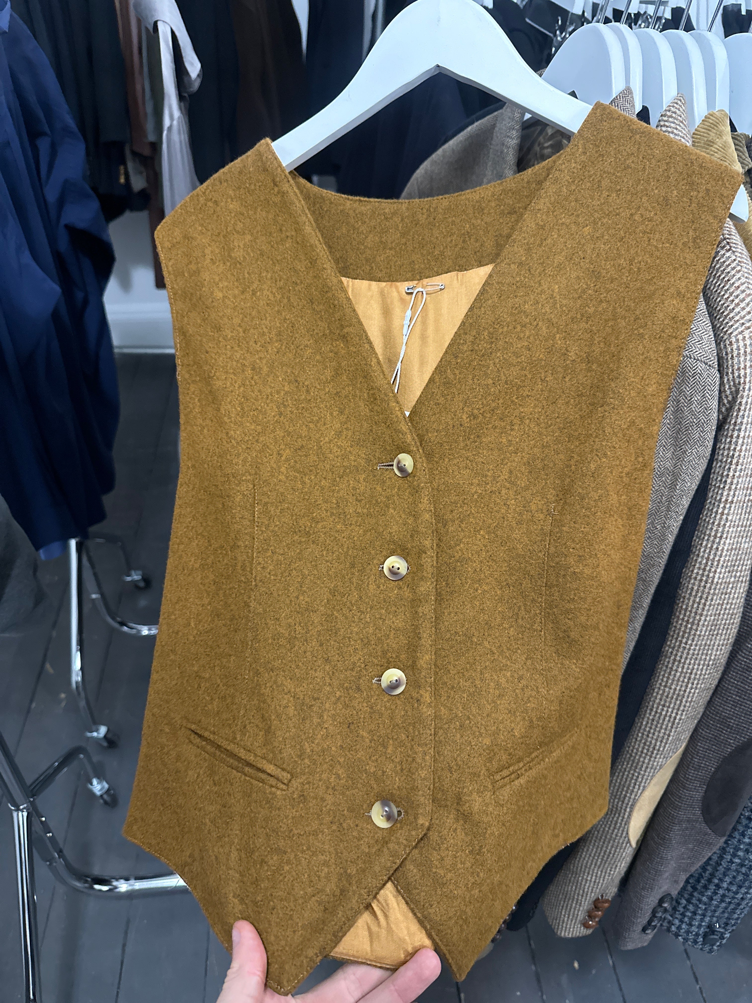 Vintage wool waistcoat - M - SYLK