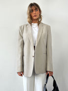 British Vintage Minimal Blazer - L - SYLK