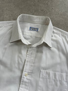 Yves Saint Laurent Cotton Logo Shirt - L - SYLK