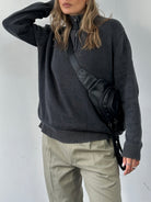 Wrangler Quarter Zip Pure Cotton Jumper - L - SYLK