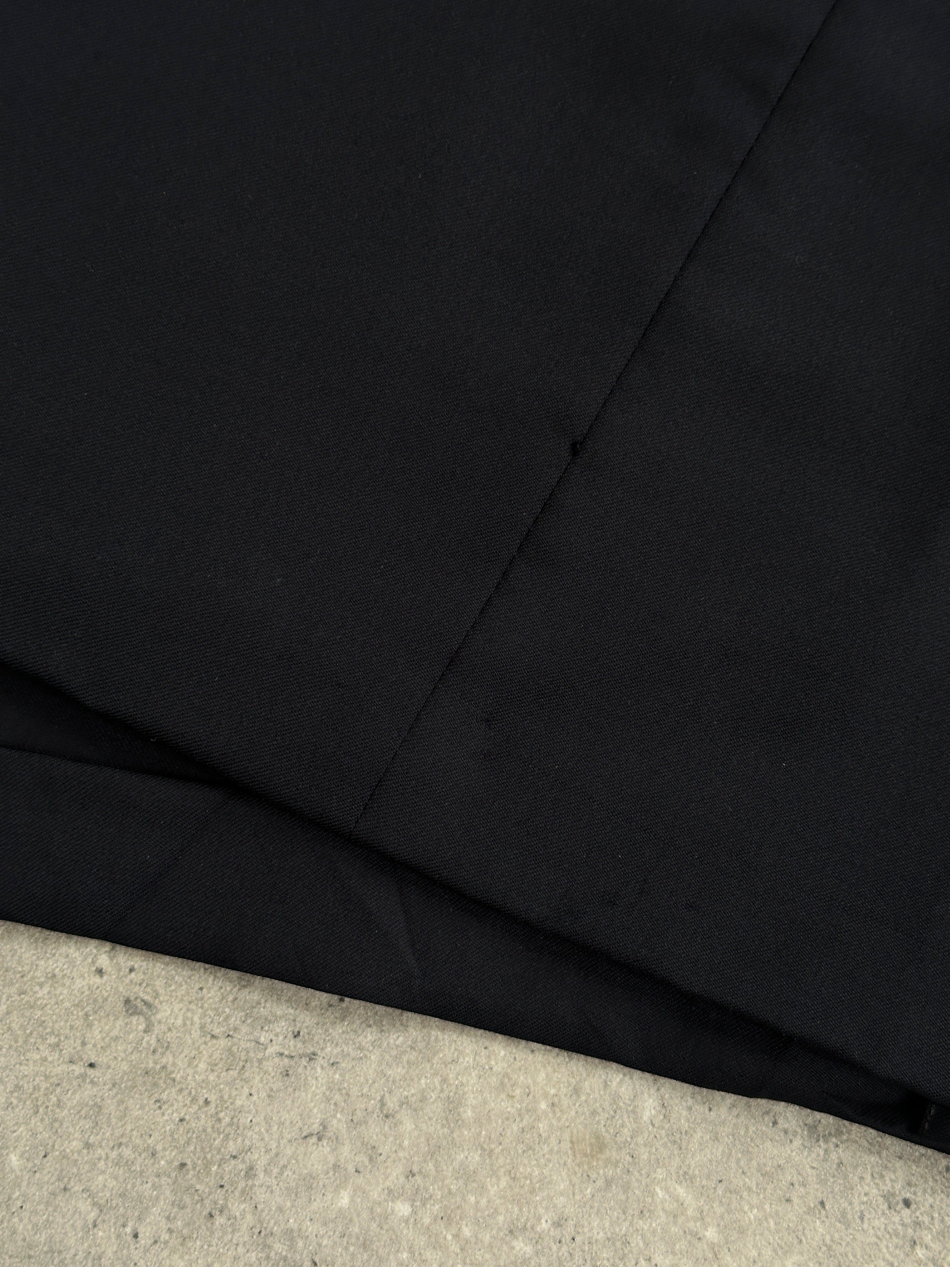 Versace bespoke pure wool single-button blazer in size 48R/XXL, tailored fit with classic lapel and tailored design.