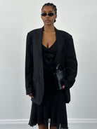 Hugo Boss x Loro Piana 1990s Pure Wool Single Breasted Blazer - 42L/XL - SYLK