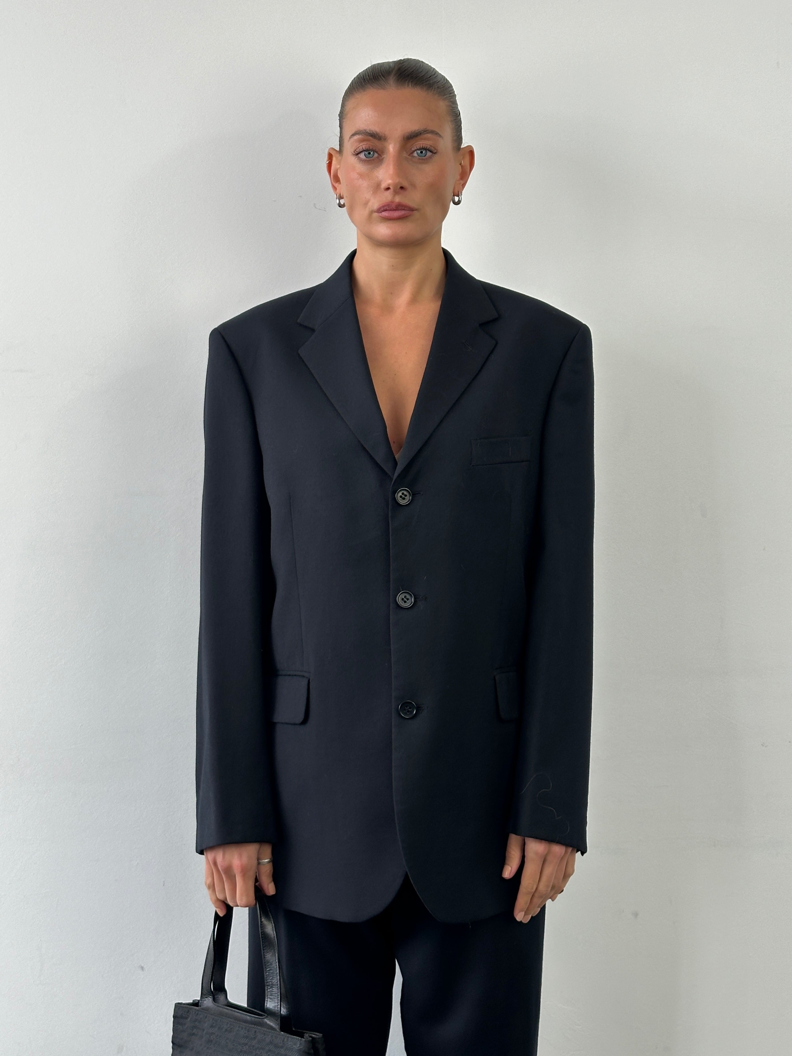 Yves Saint Laurent Pure Wool Single Breasted Breasted Suit - 44R/W34 - SYLK