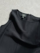 Laura Ashley Silk Linen Midi Shift Dress - M - SYLK