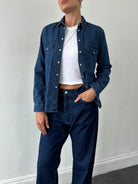 MAX & Co Pure Cotton Denim Shirt - S/M - SYLK