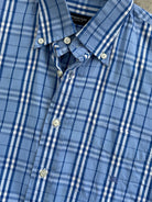 Burberry London Check Cotton Logo Shirt - M/L - SYLK