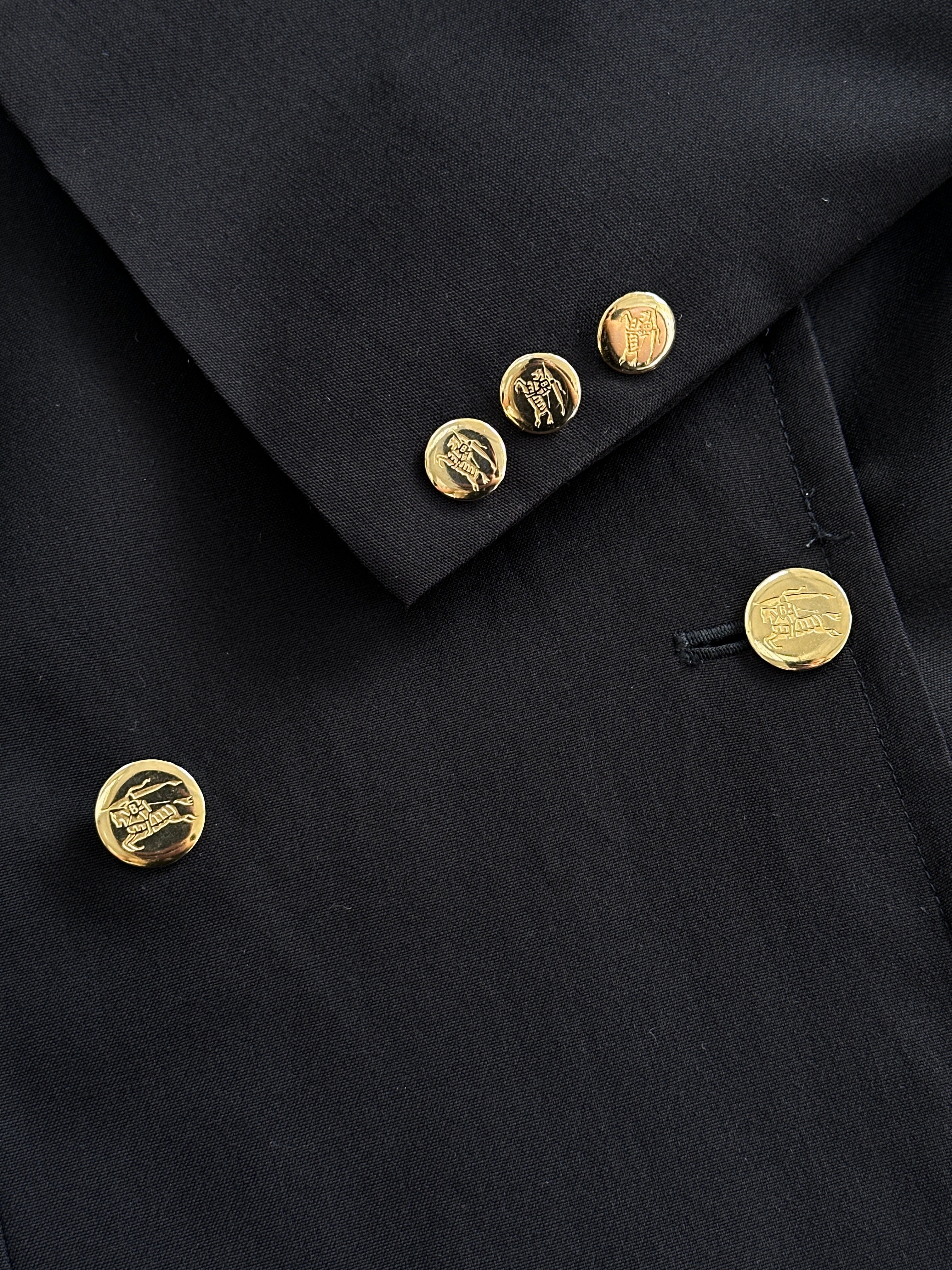 Burberry Pure Wool Bespoke Button Blazer - M - SYLK