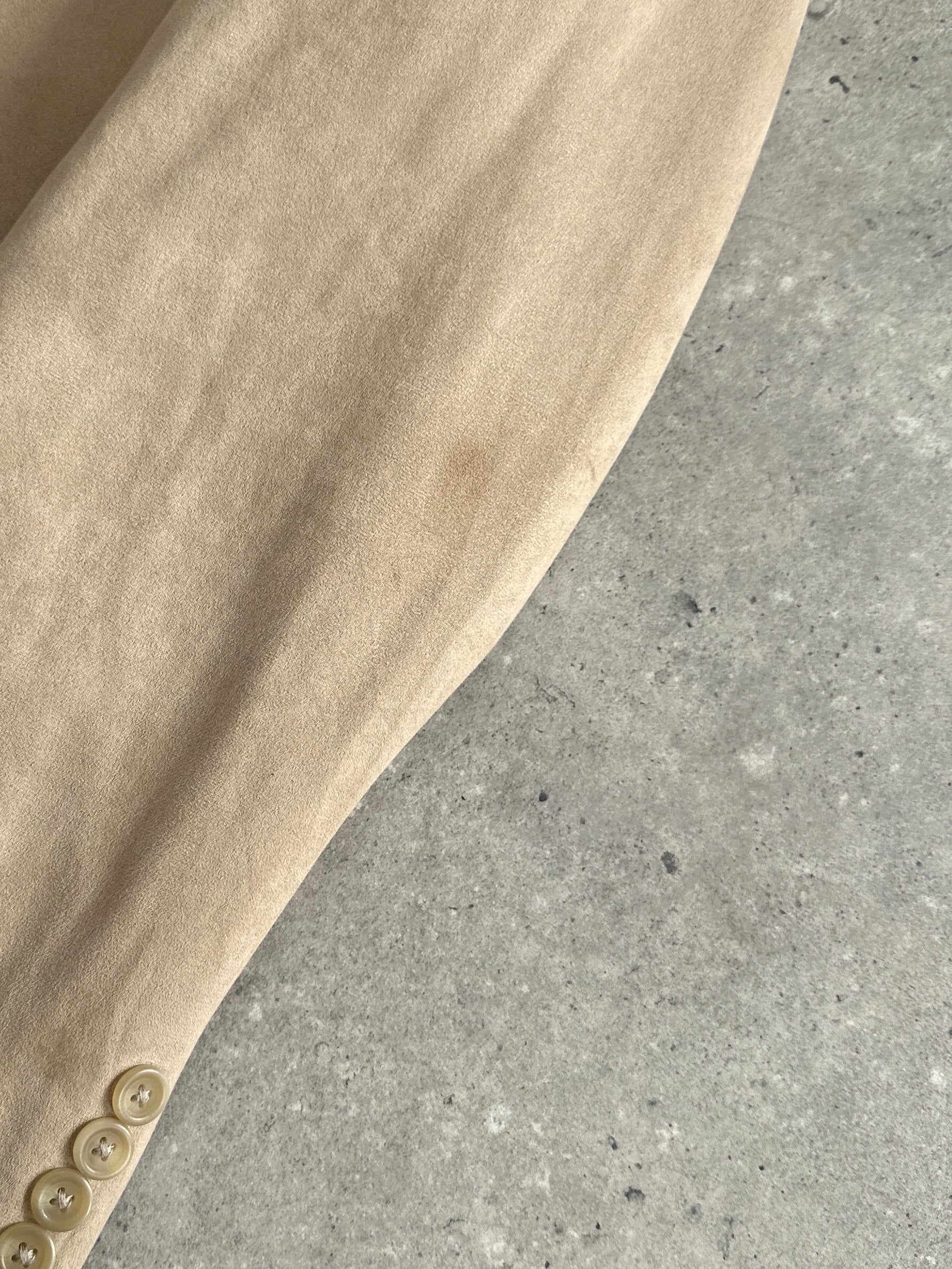 Ralph Lauren Faux Suede Single Breasted Blazer - 42R/XL - SYLK