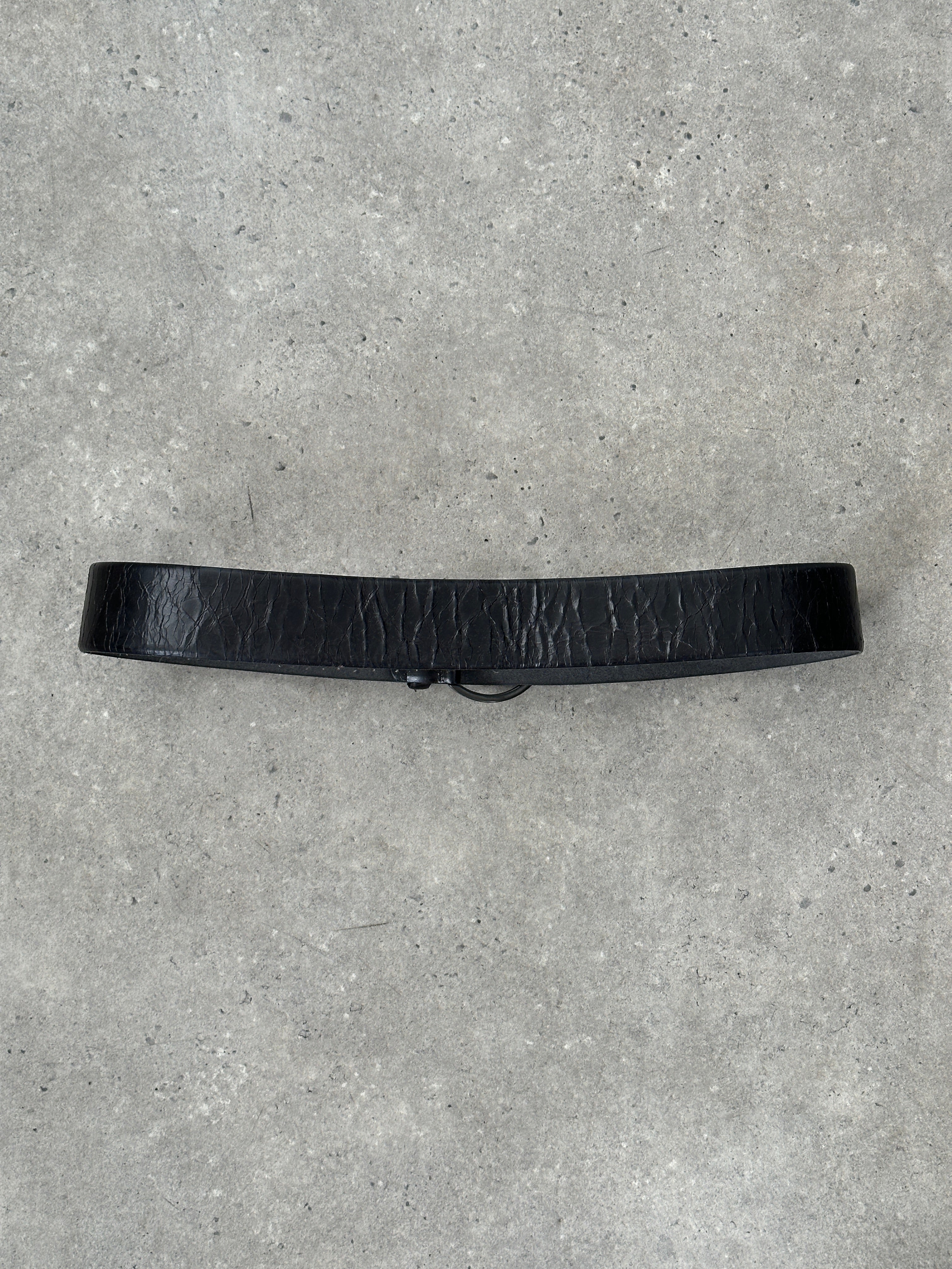 Vintage 1990s Leather Aged Belt - W32-37