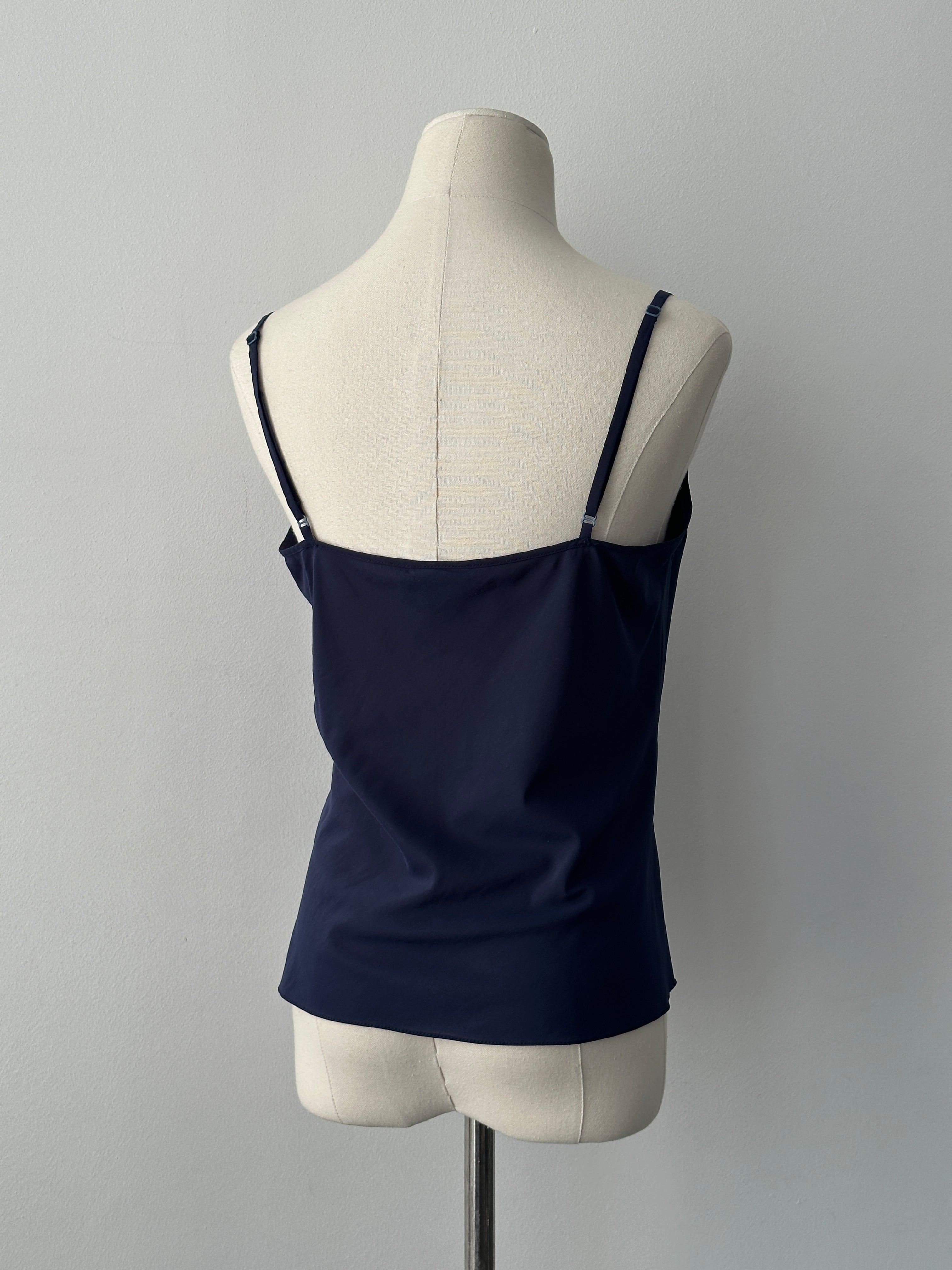 DKNY 2000s Pure Silk Ruffle Two Piece Set - S