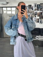 Wrangler 1990s Light Wash Denim Jacket - L/XL - SYLK