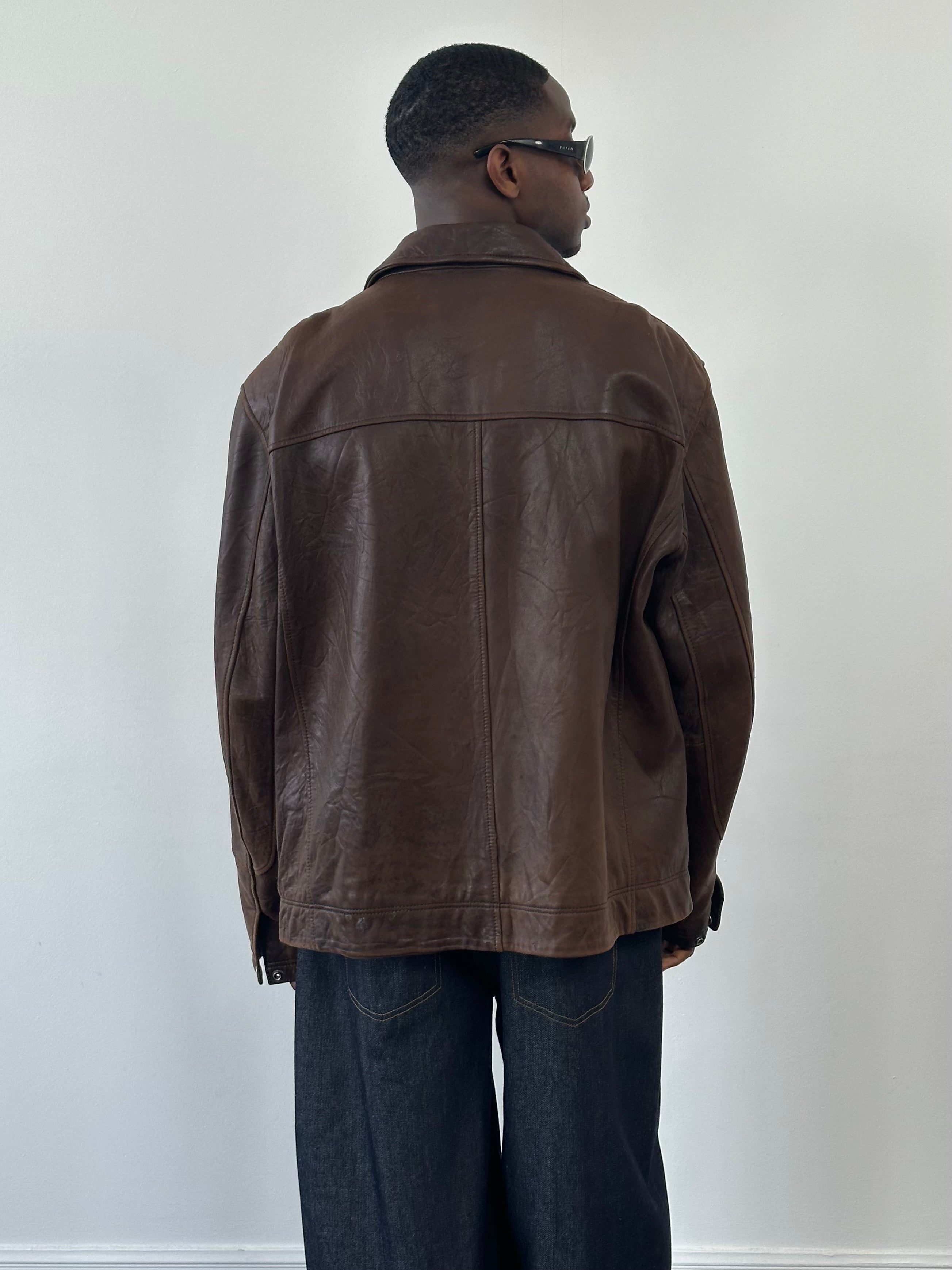 ジャケット・アウター Vintage leather jacket archive Lightning Archives LEATHER JACKET Revised Edition – World Club