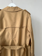 Christian Dior Monsieur Double Breasted Belted Trench Coat - XL - SYLK