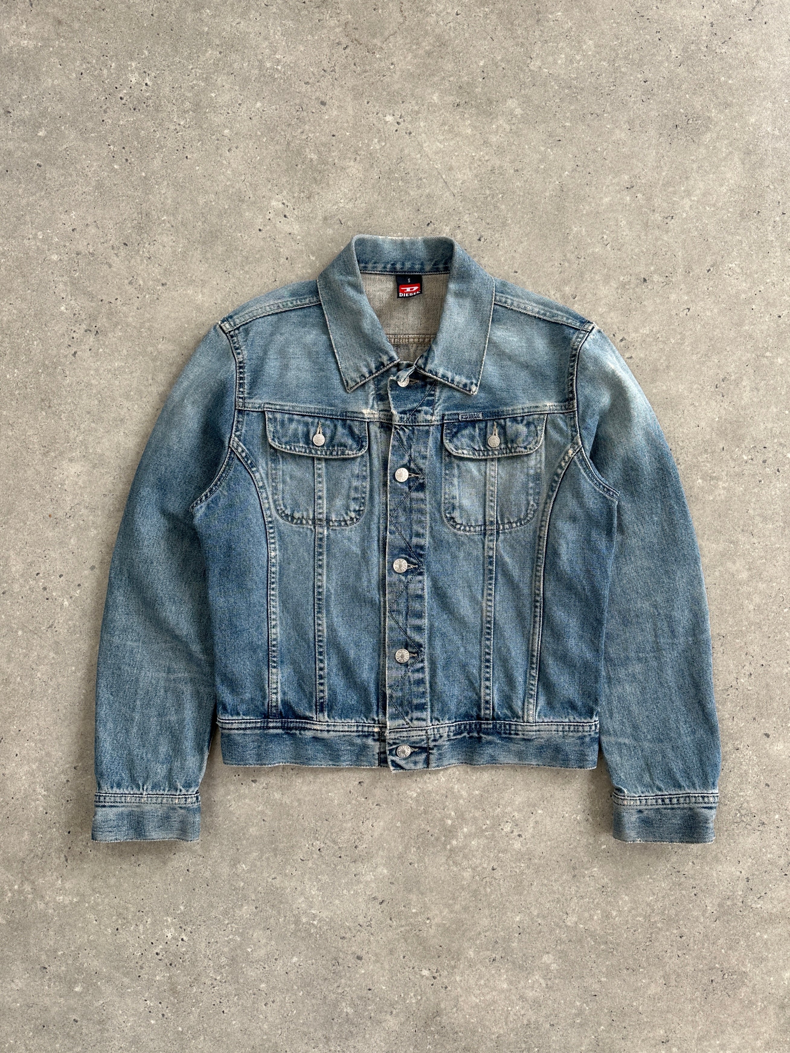 Diesel Fitted Denim Jacket - S - SYLK