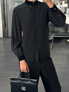 Italian Vintage Pure Silk Shirt - XS/S - SYLK
