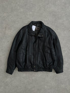 Vintage Leather Bomber Jacket - XL - SYLK