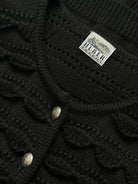 Vintage 1990s Pure Wool Knitted Cardigan - SYLK