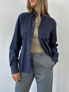 Burberry Cotton Logo Shirt - S/M - SYLK