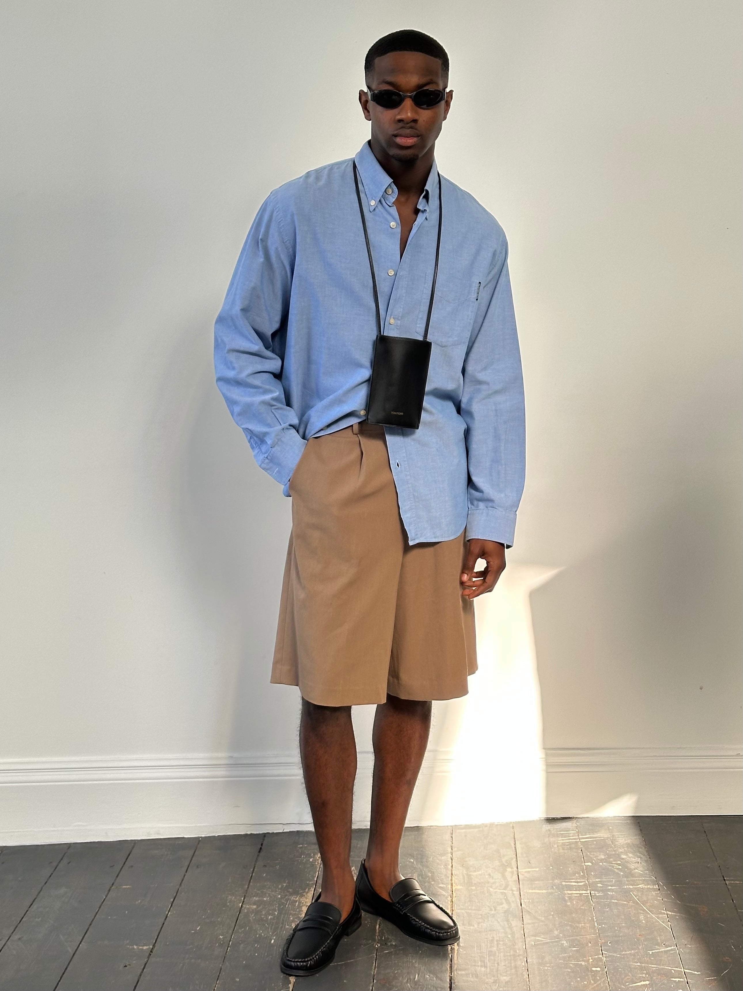 Valentino Jeans 1990s Pure Cotton Logo Shirt - XL