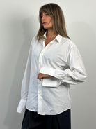 Yves Saint Laurent Diffusion Homme 1990s Cotton Dress Shirt - M - SYLK