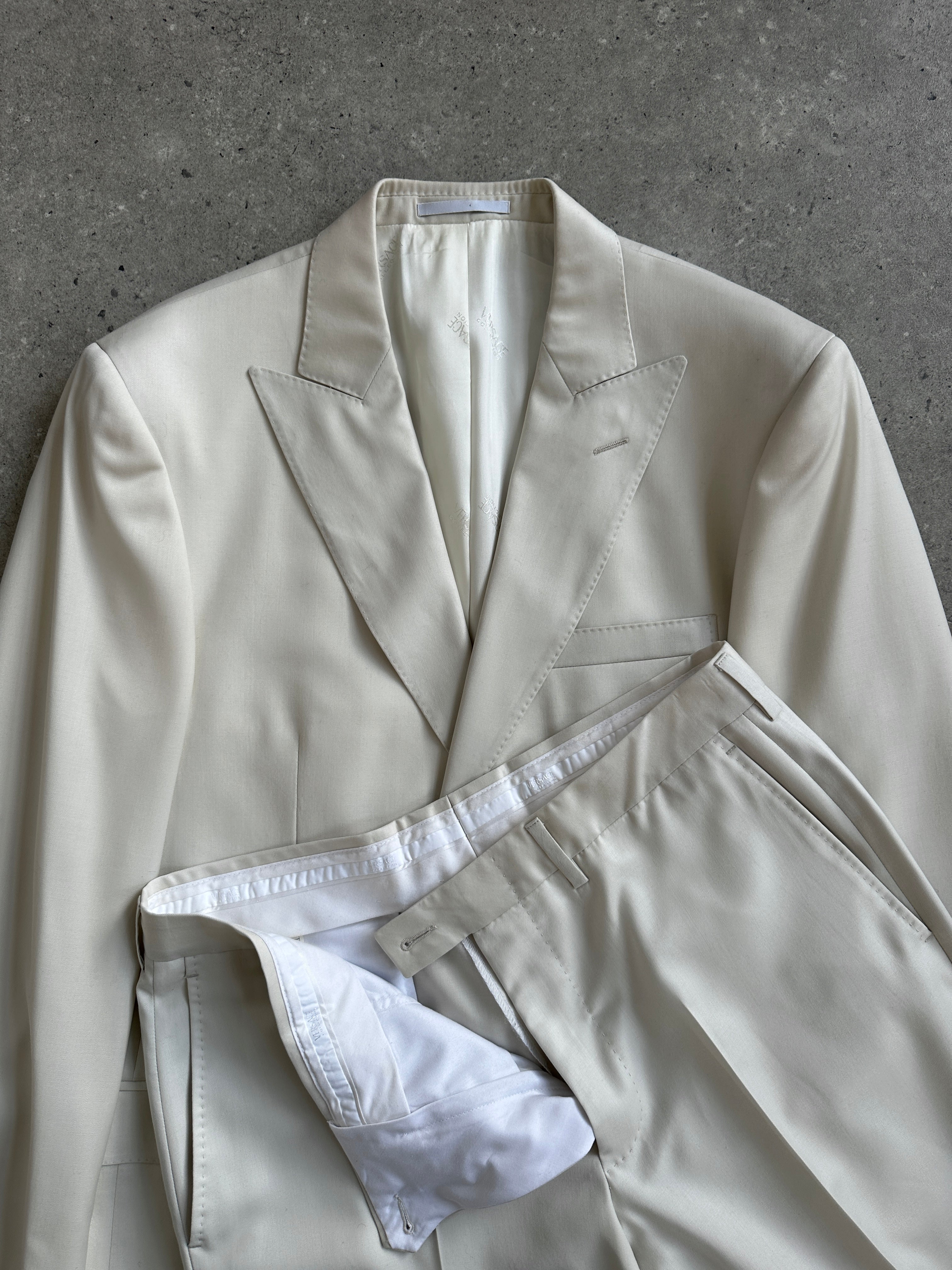 Versace Collection 2000s Straight Leg Suit - 40R/W32 - SYLK