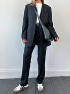 Prada Virgin Wool Mid Rise Single Breasted Suit - 40L/W28 - SYLK