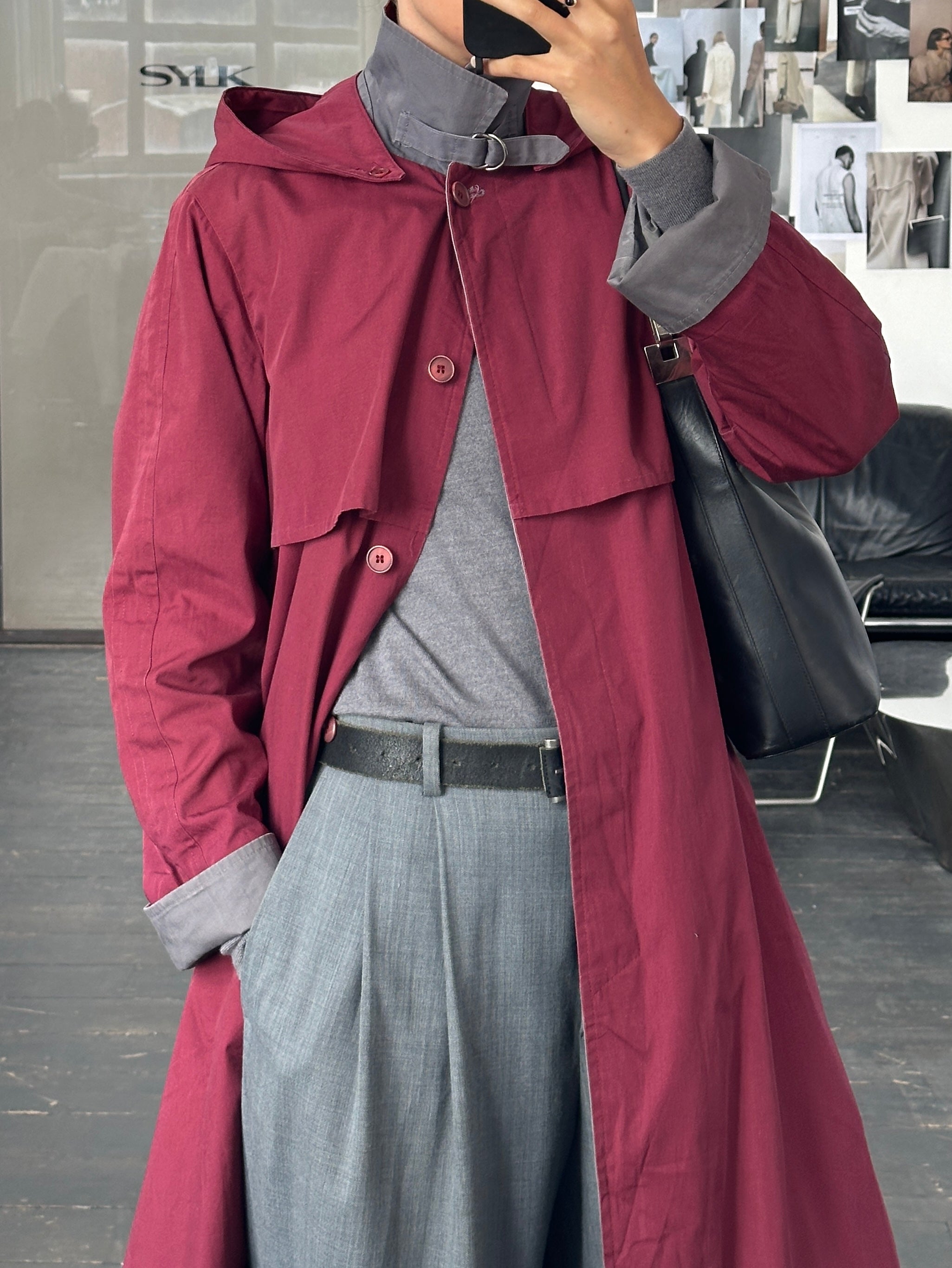 London Fog 1980s Double Breasted Trench Coat - M - SYLK