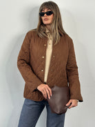 Burberry 2000s Quilted Nova Check Jacket - SYLK