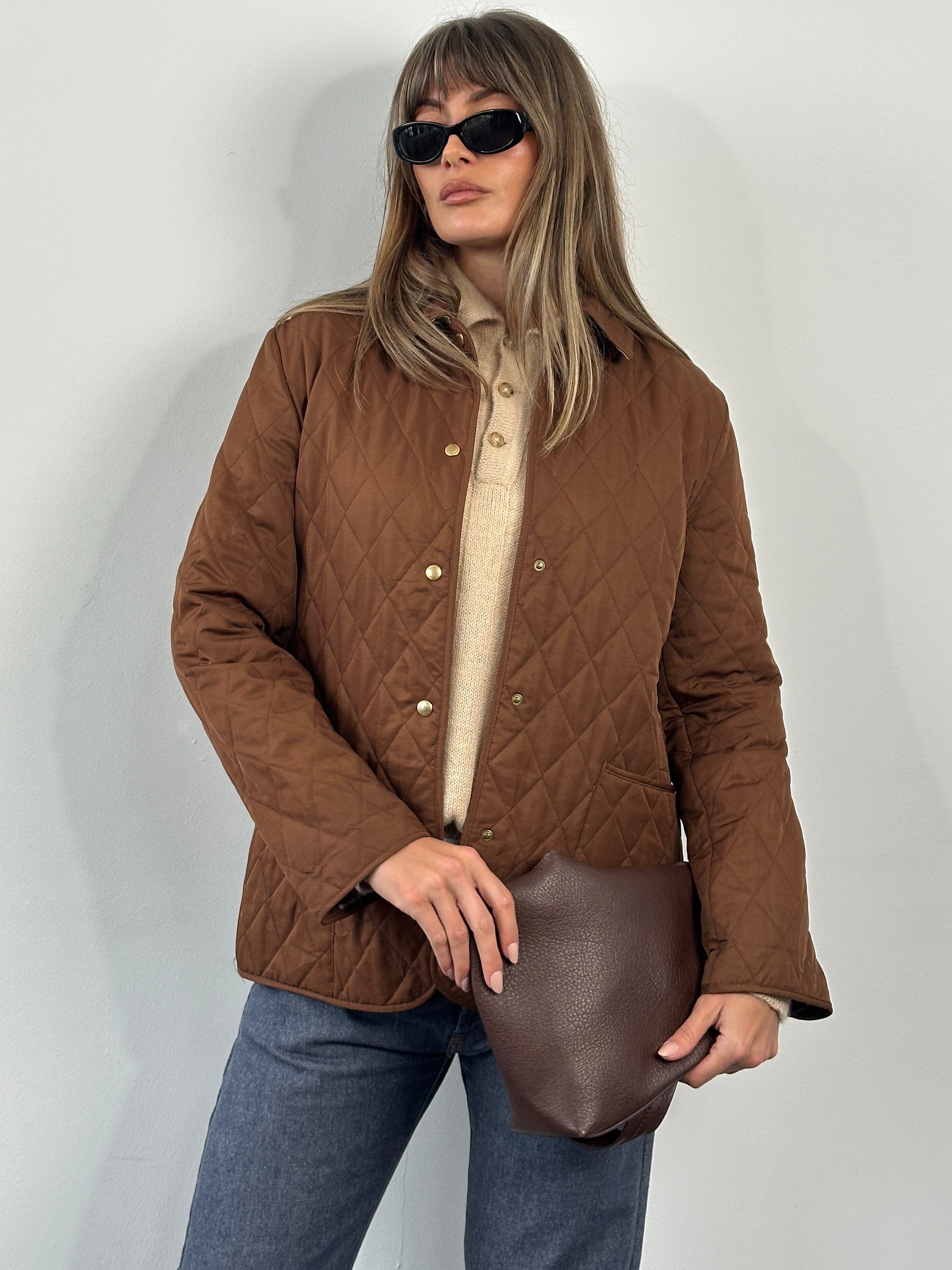 Burberry 2000s Quilted Nova Check Jacket - SYLK