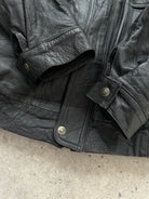 Vintage Leather Bomber Jacket - M/L - SYLK