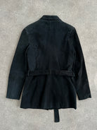 Vintage 1990s Suede Belted Jacket - S/M - SYLK