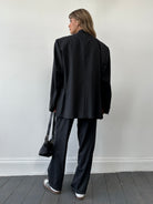 Pierre Cardin Pinstripe Double Breasted Wool Suit - XL - SYLK