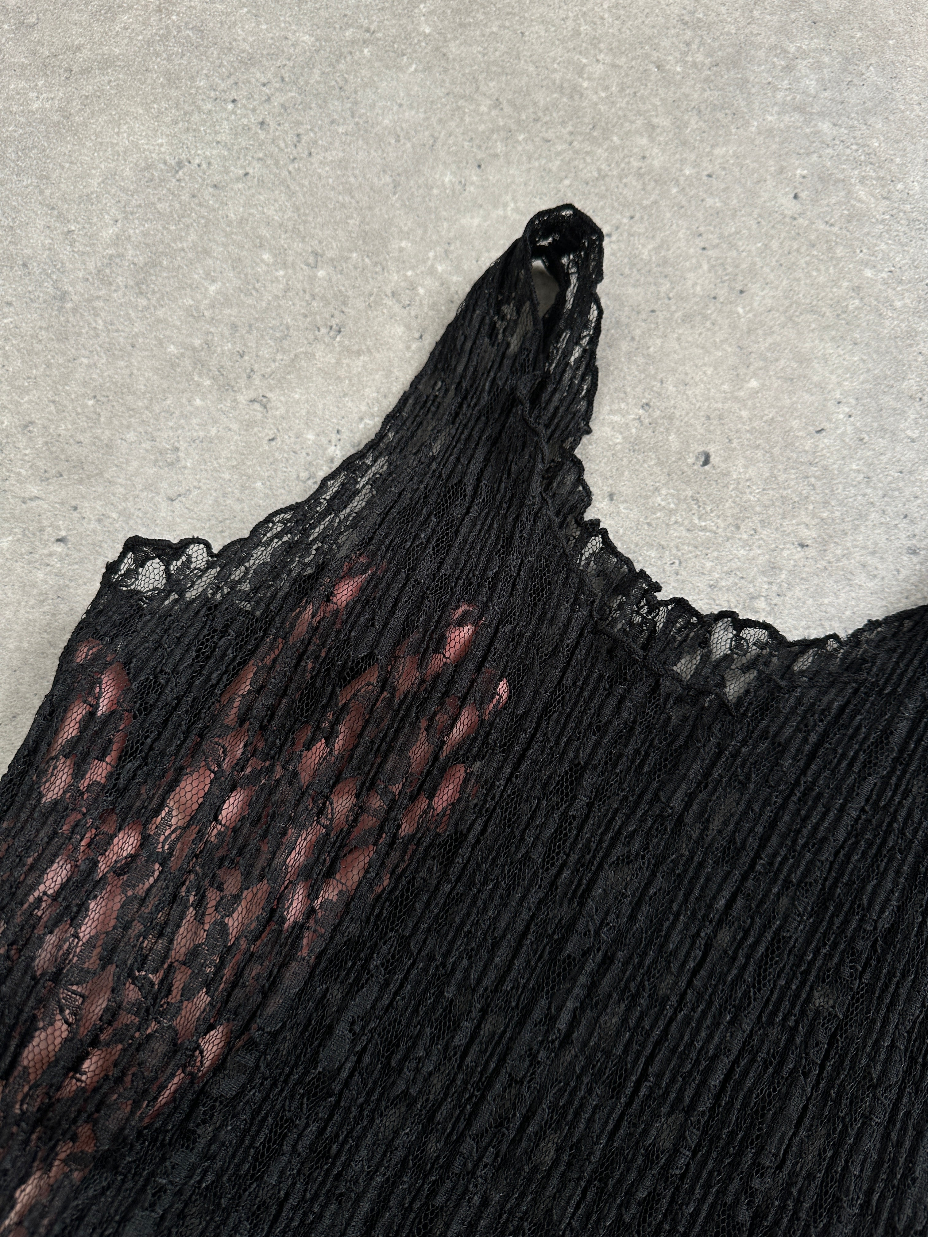 Vintage Lace Vest Top - M - SYLK