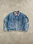Wrangler 1990s Light Wash Denim Jacket - L/XL - SYLK