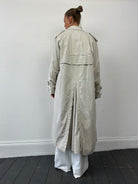 Burberry Pure Cotton Double Breasted Trench Coat - XL - SYLK