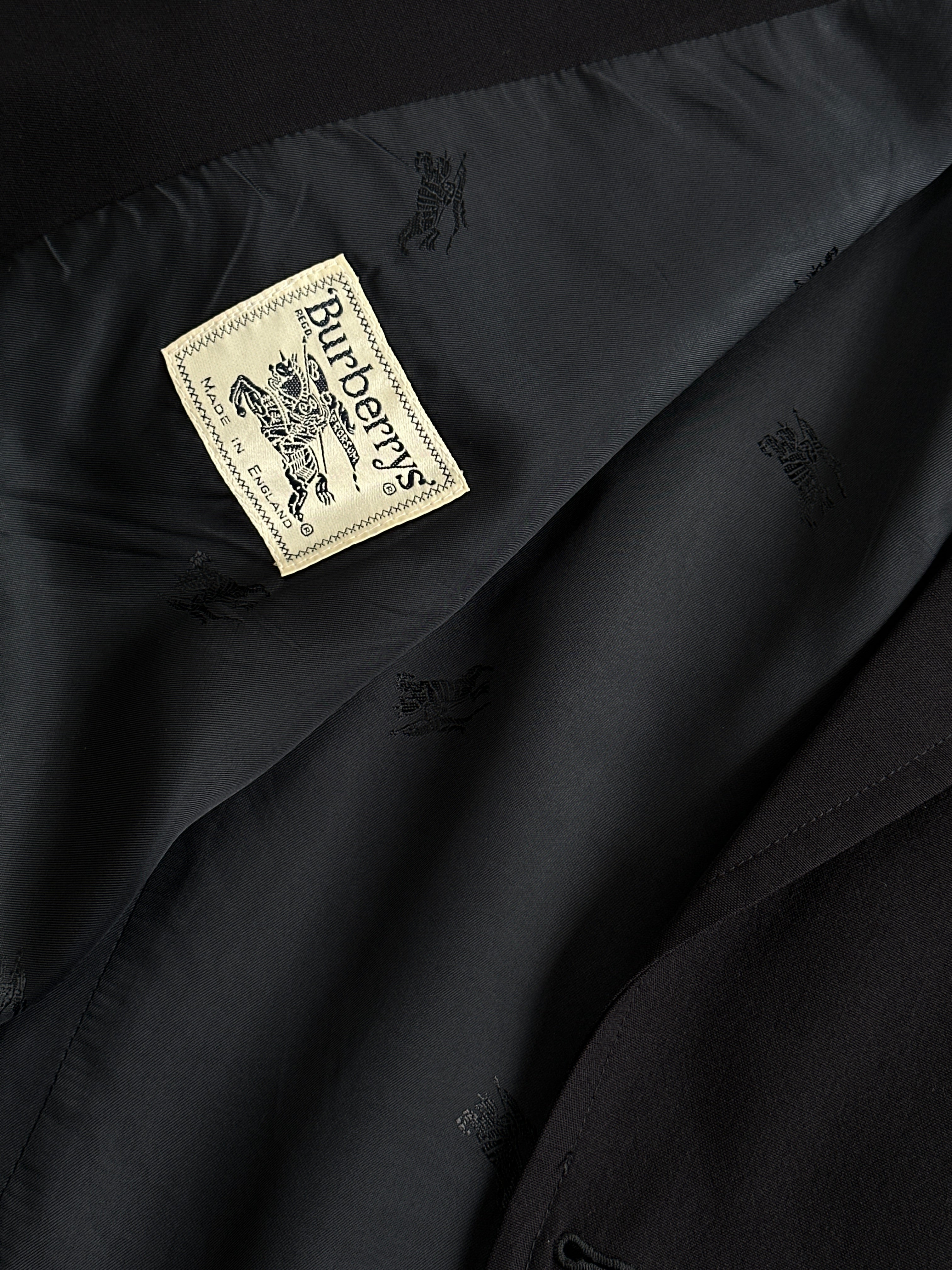 Burberry Pure Wool Bespoke Button Blazer - M - SYLK