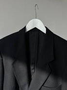 St Michael Cashmere Wool Single Breasted Blazer - 42S - SYLK