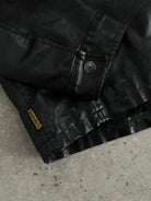 Armani Jeans Faux Leather Biker Jacket - M - SYLK