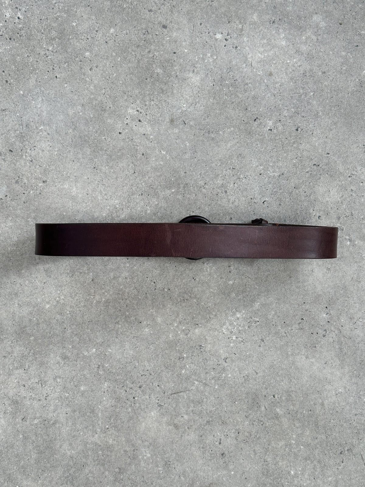 Vintage 1990s Leather Belt - One size