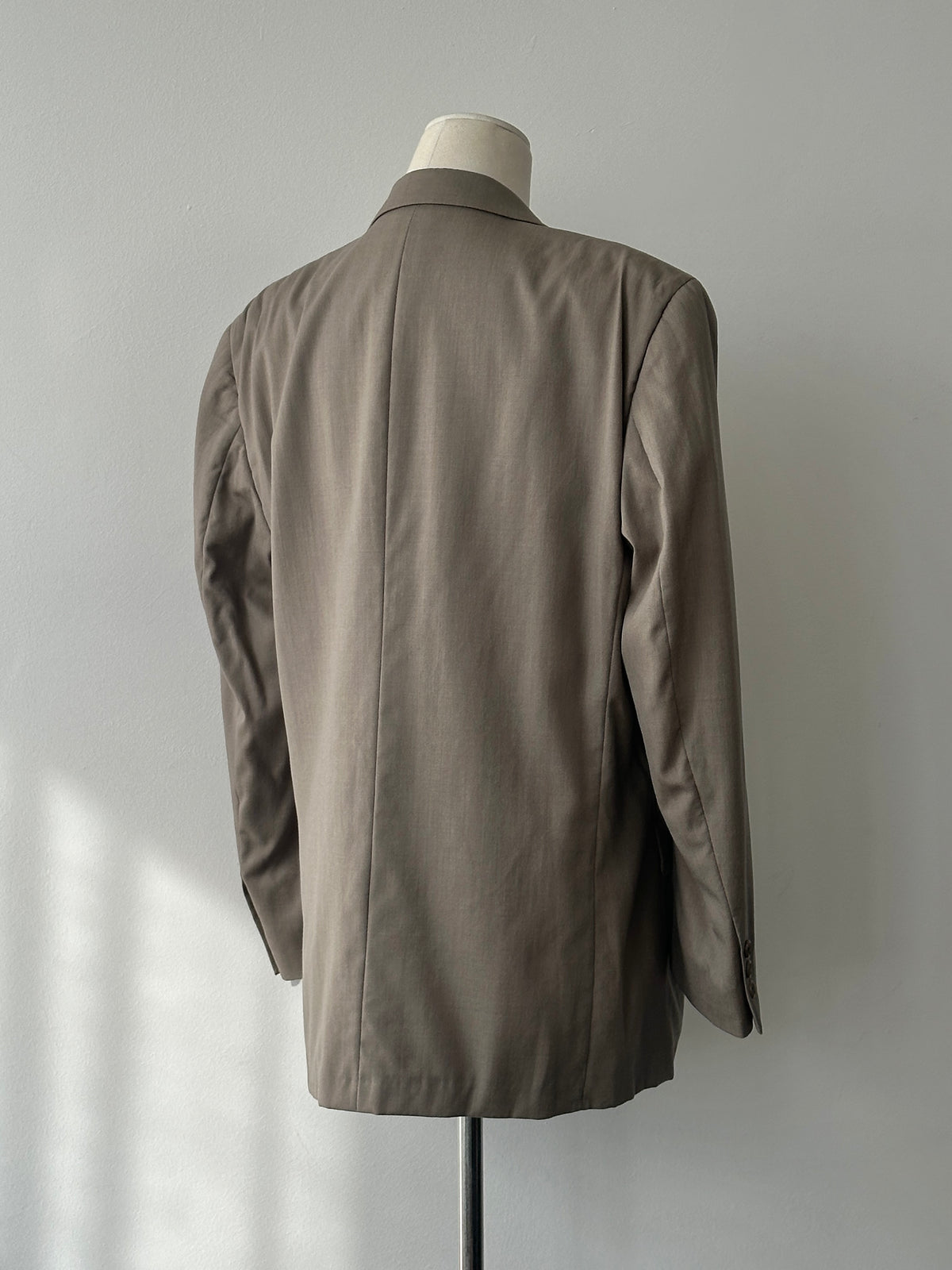 Christian Dior 1990s Pure Wool Single Breasted Blazer - L