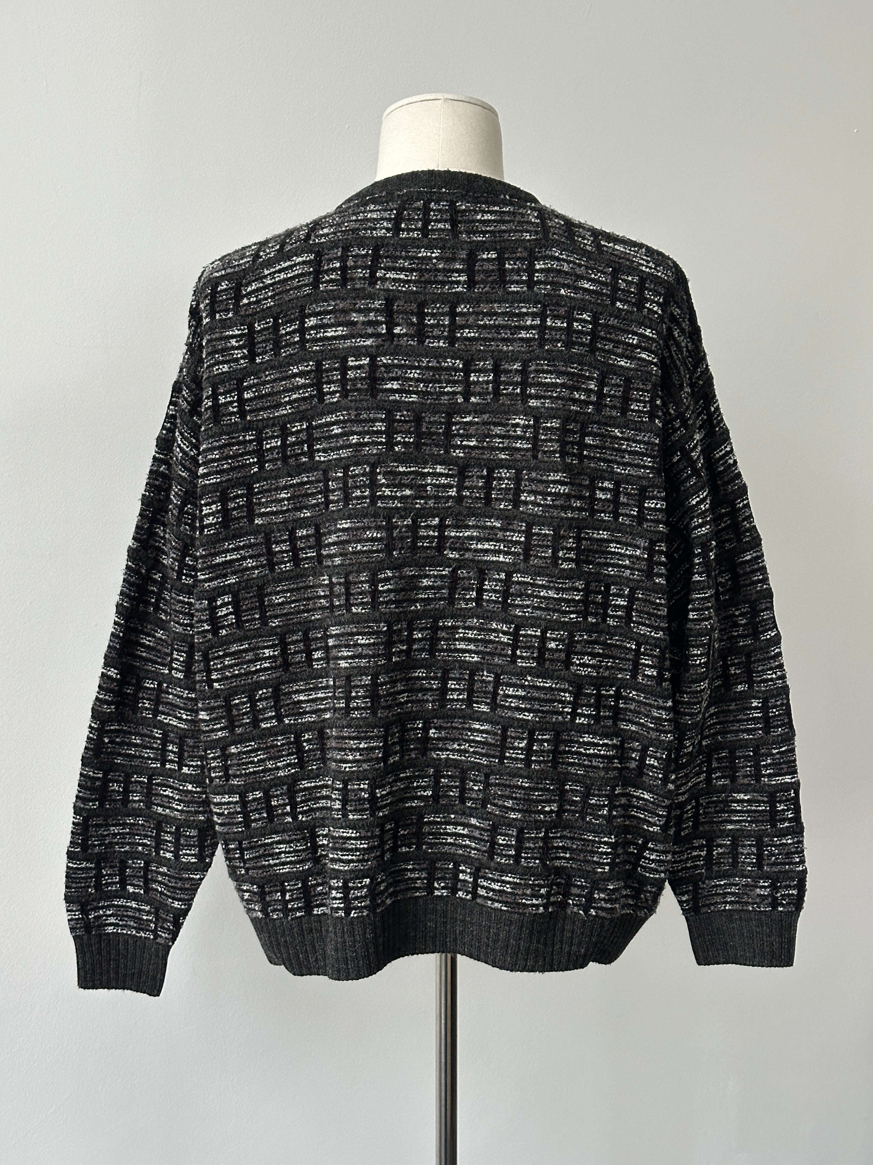 Italian Vintage 1990s Wool Chunky Knit Jumper - XL