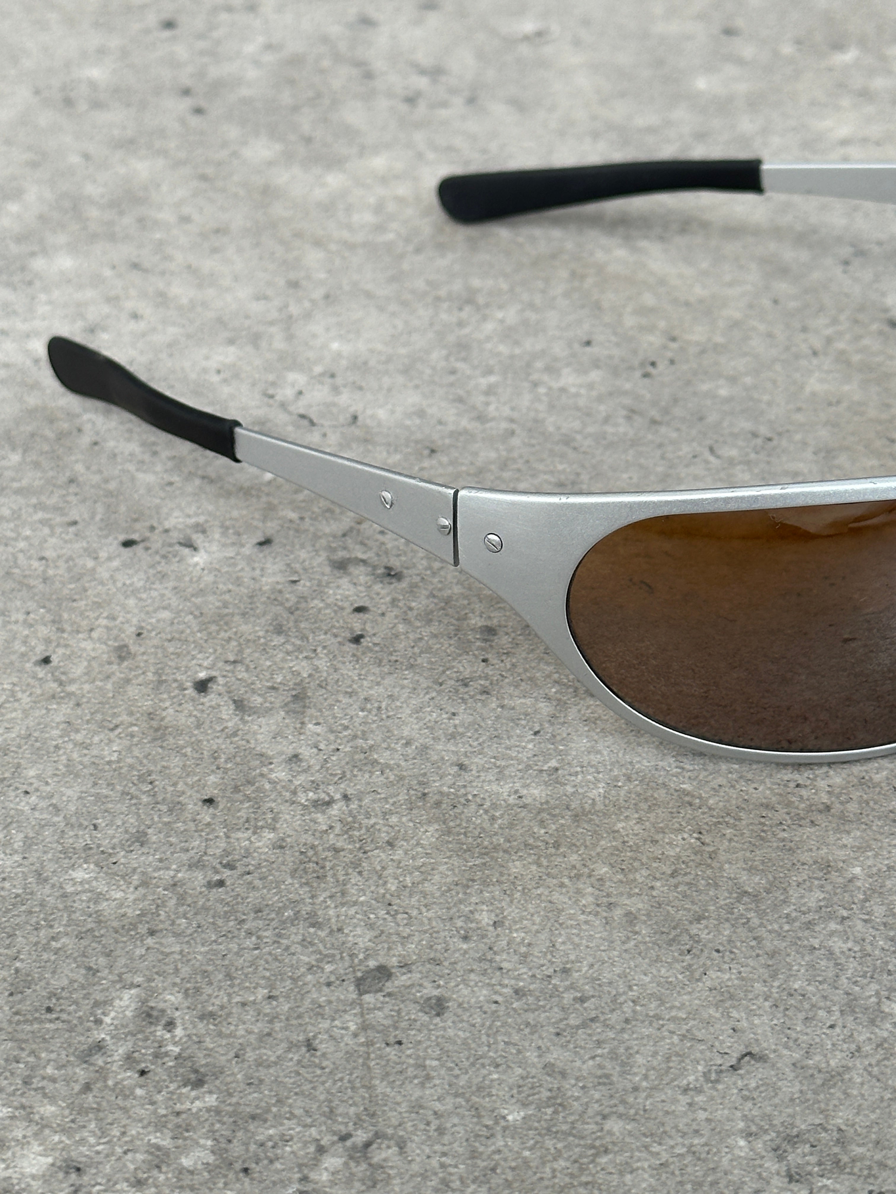 Vintage 2000s Wraparound Shield Sunglasses